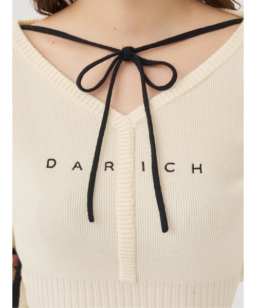 Darich（ダーリッチ） ワンピース ウエストオープンリボンデザイン