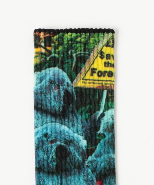 Whimzy（ウィムジー） 靴下 WHIMSY SOCKS / PRINTED COLLERGE SOCKS