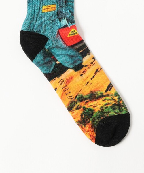 Whimzy（ウィムジー） 靴下 WHIMSY SOCKS / PRINTED COLLERGE SOCKS