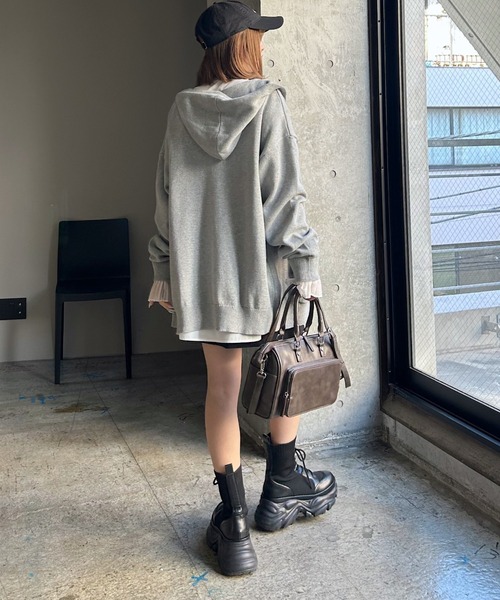 Y♡ページ PAGEBOY（ページボーイ） パーカー ビンテージニットZIPパーカー2
