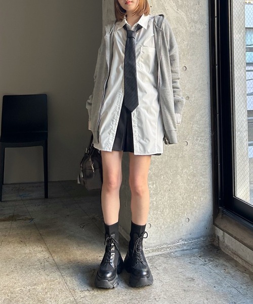 PAGEBOY（ページボーイ） パーカー ビンテージニットZIPパーカー2