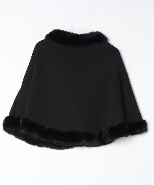 gossip!ロサンゼルス ポンチョ 「Y2Kガーリー」レトロファー付き