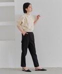 「titivate」 半袖ニット FREE グ...の詳細画像2