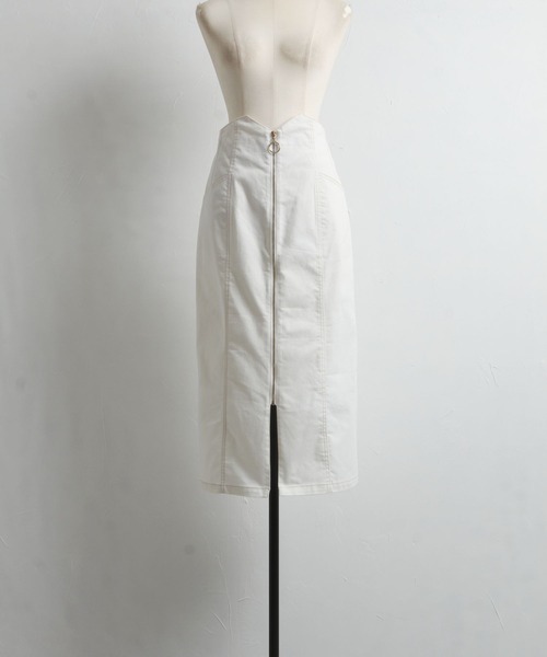 「tocco closet」 タイトスカート M インディゴブルー レディース_画像3