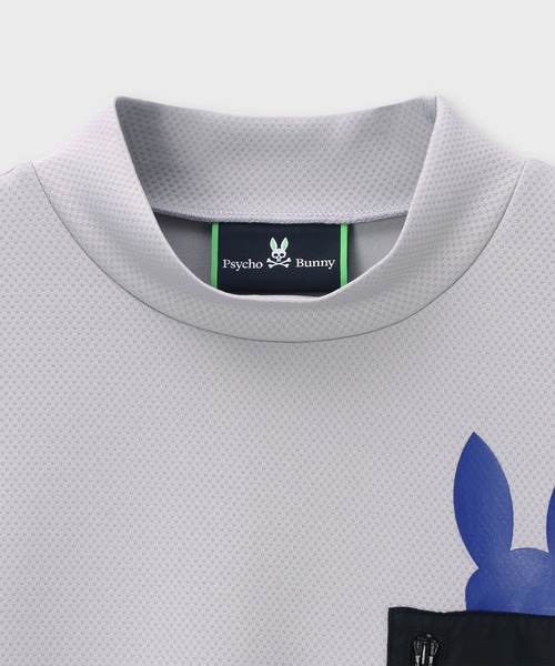Psycho Bunny（サイコバニー） tシャツ 「GOLF」アームロゴ ポケット