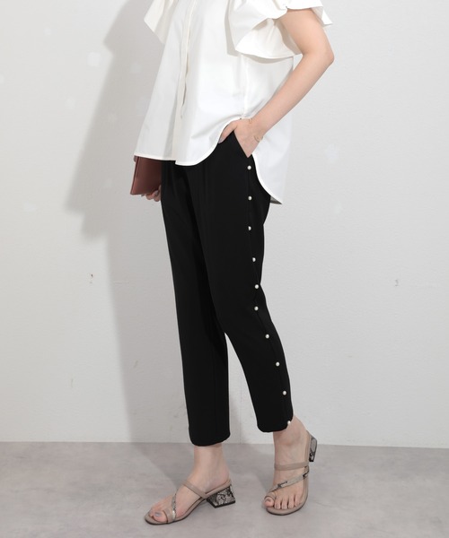 「O.S.K」 パンツ M ブルー レディース_画像3