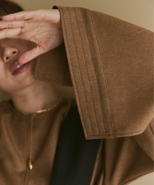 「moi tytto」 長袖ブラウス FREE ブラウン レディース_画像7