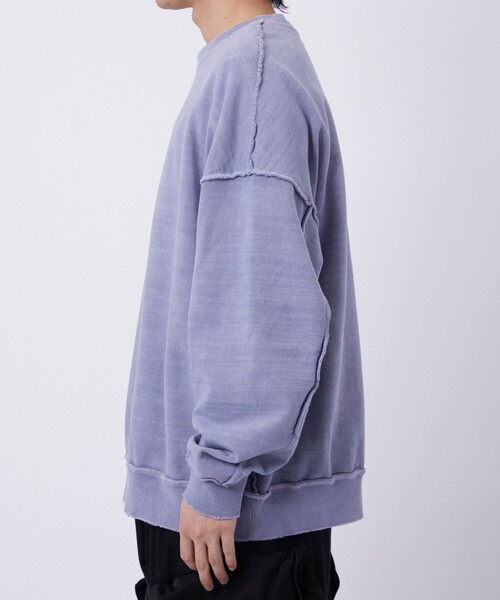 「Jieda」 スウェットカットソー 2 ベージュ メンズ_画像2