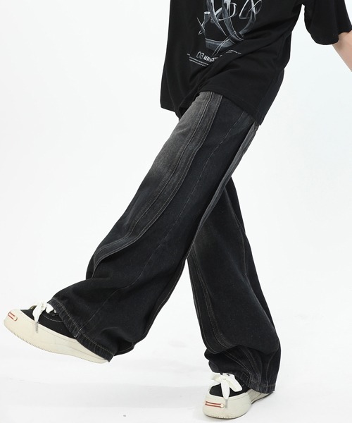 「Ressaca」 デニムパンツ X-LARGE ブルー メンズ_画像2