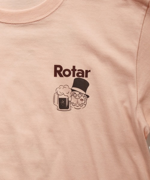 「ROTAR」 半袖Tシャツ SMALL ホワイト メンズ_画像4