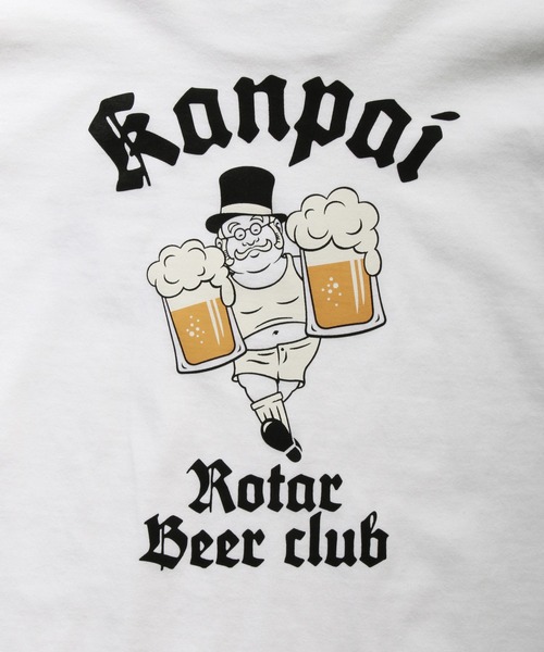 「ROTAR」 半袖Tシャツ SMALL ホワイト メンズ_画像7