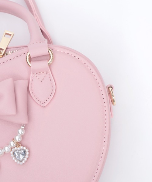 axes femme POETIQUE ショルダーバッグ バッグ チャーム使いハート