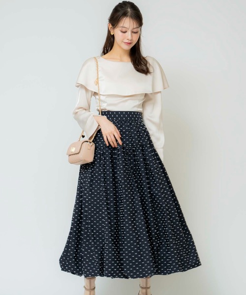 「NOELA」 フレアスカート S ブラック レディース_画像9