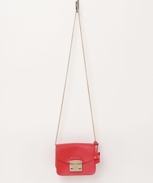 FURLA（フルラ） ショルダーバッグ - レッド レディース : ZOZOTOWN