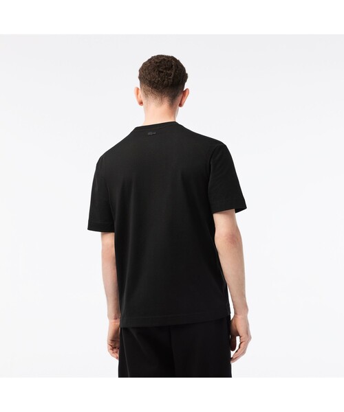 LACOSTE（ラコステ） 半袖Tシャツ 2 ブラック メンズ : ZOZOTOWN Yahoo