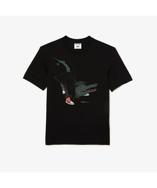 ラコステ　半袖　ブラック LACOSTE（ラコステ） 半袖Tシャツ 2 ブラック メンズ : ZOZOTOWN Yahoo