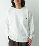 tシャツ ポンチポケット付ロングスリーブTシャ...の詳細画像1