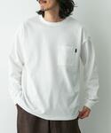 tシャツ ポンチポケット付ロングスリーブTシャ...の詳細画像2
