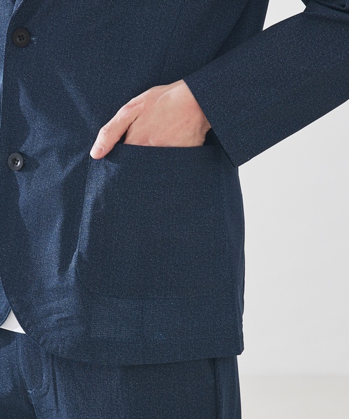 「ABAHOUSE GRAY」 セットアップ 44 ネイビー メンズ_画像7