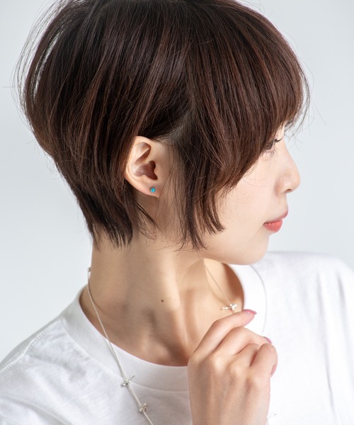 Harpo（アルポ） ピアス 「HARPO」ターコイズ シルバーピアス