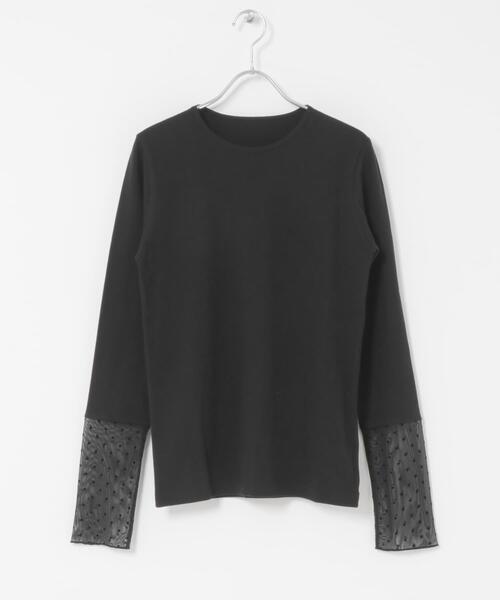 URBAN RESEARCH DOORS（アーバンリサーチドアーズ） tシャツ 袖ドット