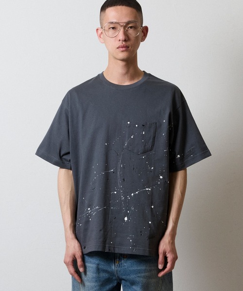 NUMBER (N)INE（ナンバーナイン） tシャツ HAND PAINTED BASIC HEM