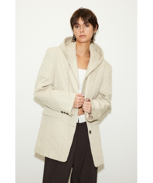 「THROW by SLY」 テーラードジャケット FREE アイボリー レディース_画像4