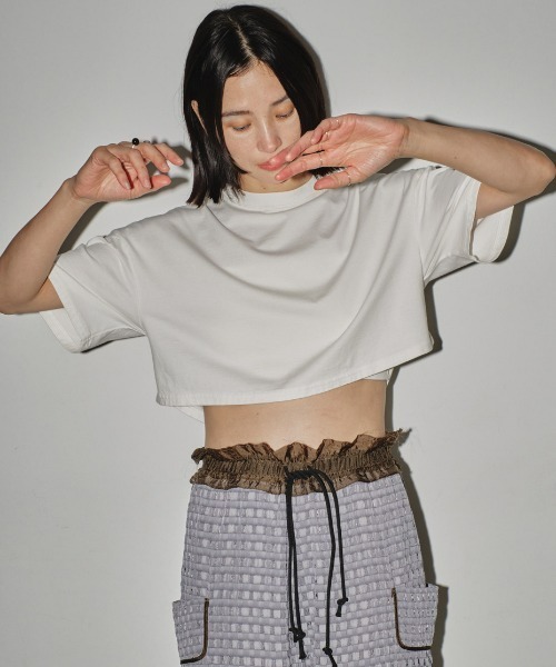 「TODAYFUL」 半袖Tシャツ FREE グレー レディース_画像2