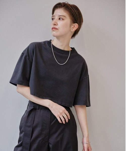 「TODAYFUL」 半袖Tシャツ FREE グレー レディース_画像7