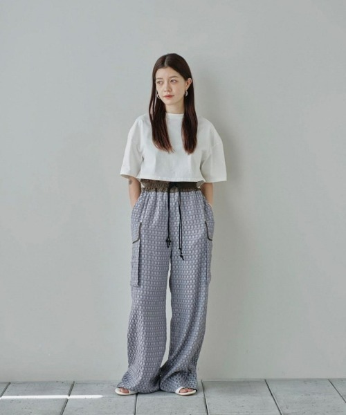 「TODAYFUL」 半袖Tシャツ FREE グレー レディース_画像10