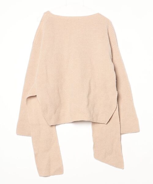 「NOBLE」 長袖ニット FREE ベージュ レディース_画像2