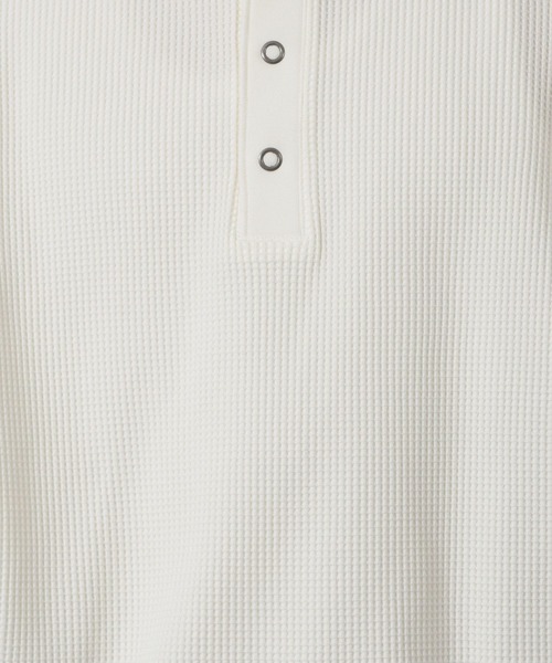 LAKOLE（ラコレ） tシャツ リングドットヘンリー長袖T / 639476 メンズ