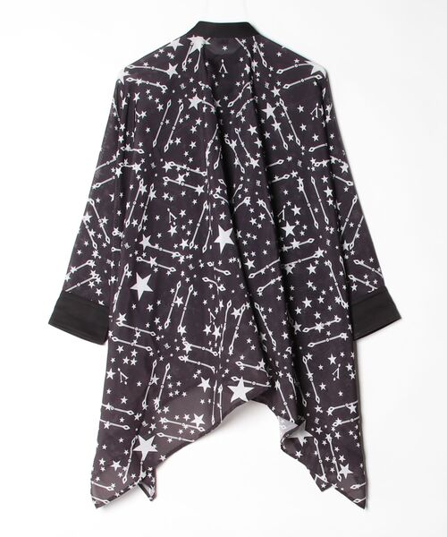 「THE RERACS」 長袖ブラウス FREE ブラック レディース_画像2