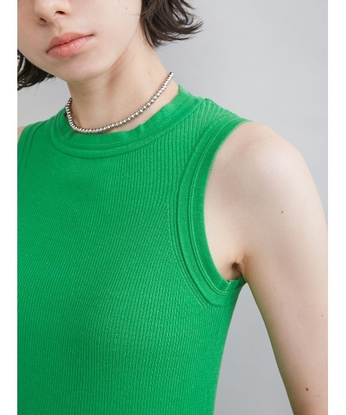 Mila Owen（ミラオーウェン） タンクトップ ノースリーブ UVケアアメ