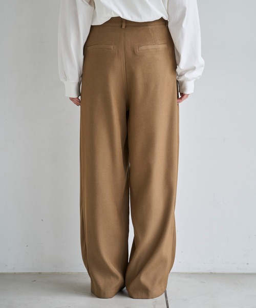 「meilmada」 スラックス MEDIUM アイボリー レディース_画像4