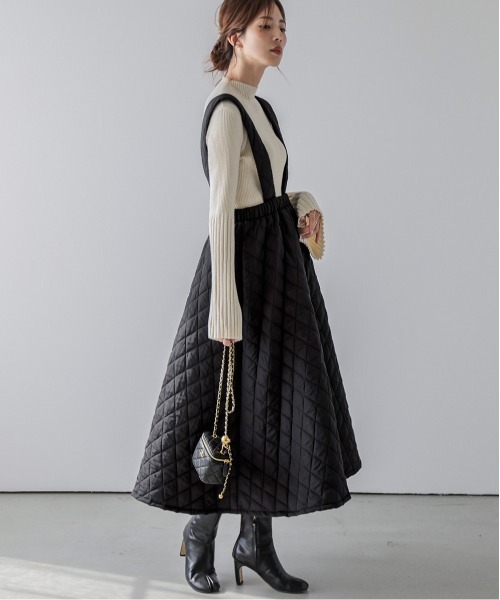 「SUGAR BISKET」 「La-gemme」サロペットスカート フリー ベージュ レディース_画像7