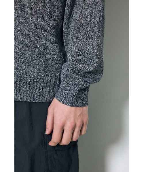 AZUL BY MOUSSY（アズールバイマウジー） ポロシャツ リネンミックス