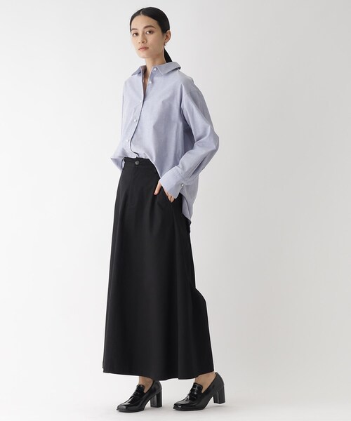 「OPAQUE.CLIP」 長袖シャツ 38 ブルー レディース_画像3