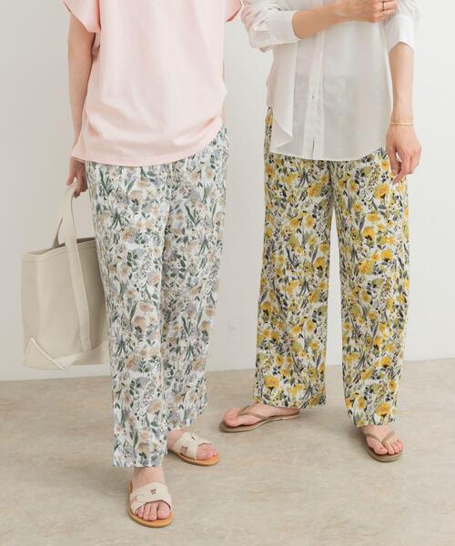 「URBAN RESEARCH DOORS」 イージーパンツ MEDIUM ベージュ系その他 レディース_画像9