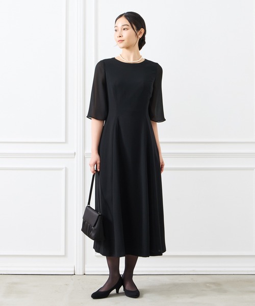 AIMER（エメ） 半袖ワンピース LARGE ブラック レディース : ZOZOTOWN