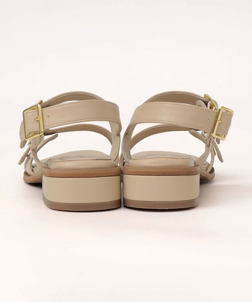 quaranciel サンダル quaranciel: 2ストラップ ベルト サンダル