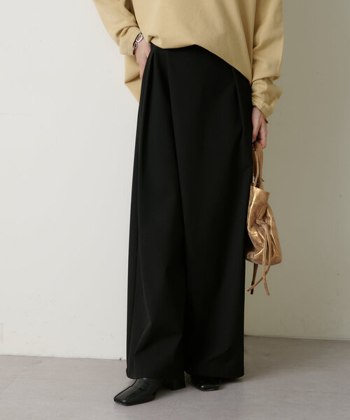 「Omekashi」 パンツ 38 ブラウン レディース_画像4