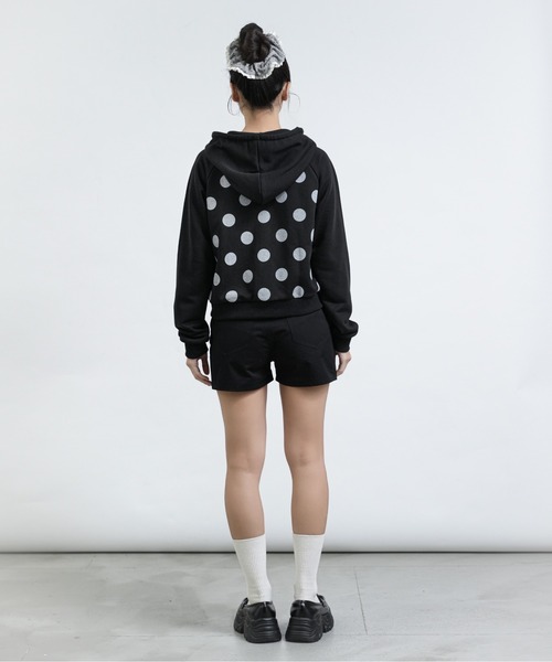 美品 FCMM ドット ジップ フーディジャケット FCMM パーカー 「日本限定」DOT PRINT HOODIE / ドットプリント
