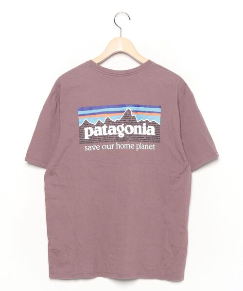 patagonia（パタゴニア） 半袖Tシャツ M ブラウン メンズ : ZOZOTOWN