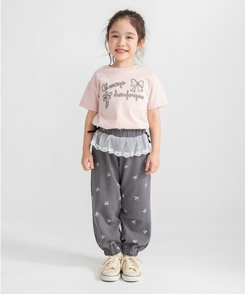 branshes（ブランシェス） パンツ ウエストレースカットパンツ キッズ
