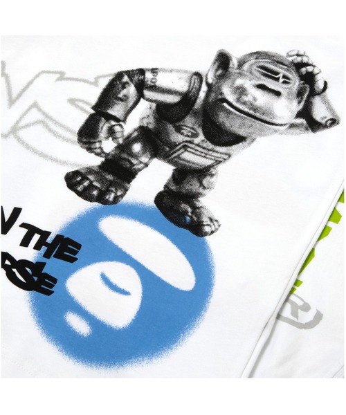 tシャツ AAPE THEME MAIN TEE メンズの画像