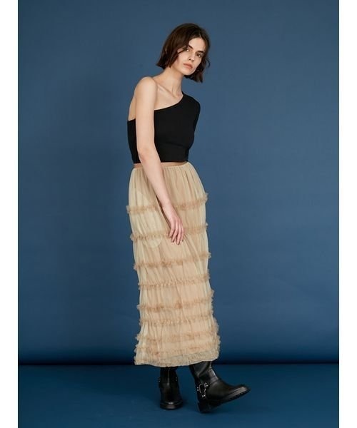 「styling/」 スカート FREE ブラック レディース_画像3