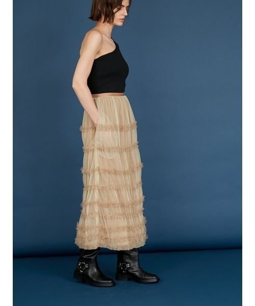 「styling/」 スカート FREE ブラック レディース_画像4