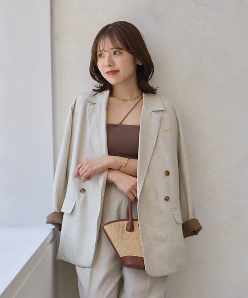 Thevon（ゼヴォン） ジャケット テーラードジャケット 「Mayu企画」袖