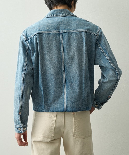 デニムジャケット gジャン 「TANAKA/タナカ」THE JEAN JACKET メンズの画像